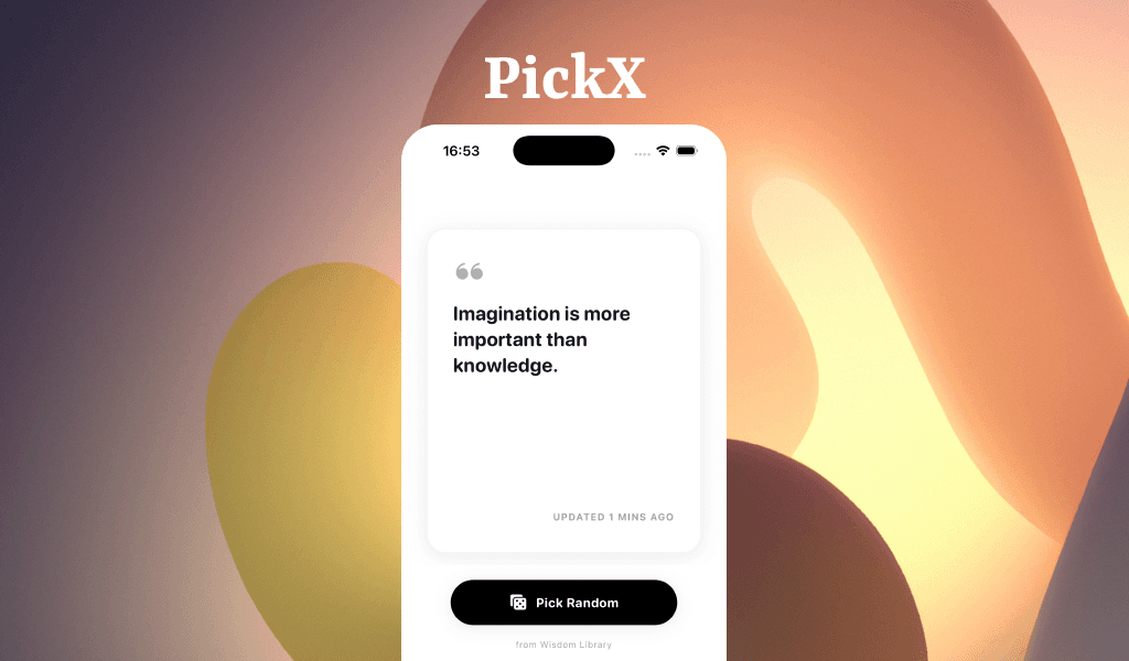 PickX - NotionDB Random Picker