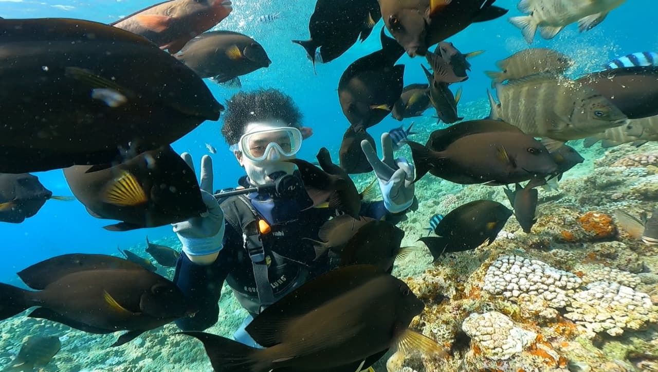 Photo of me taken in Okinawa, Japan